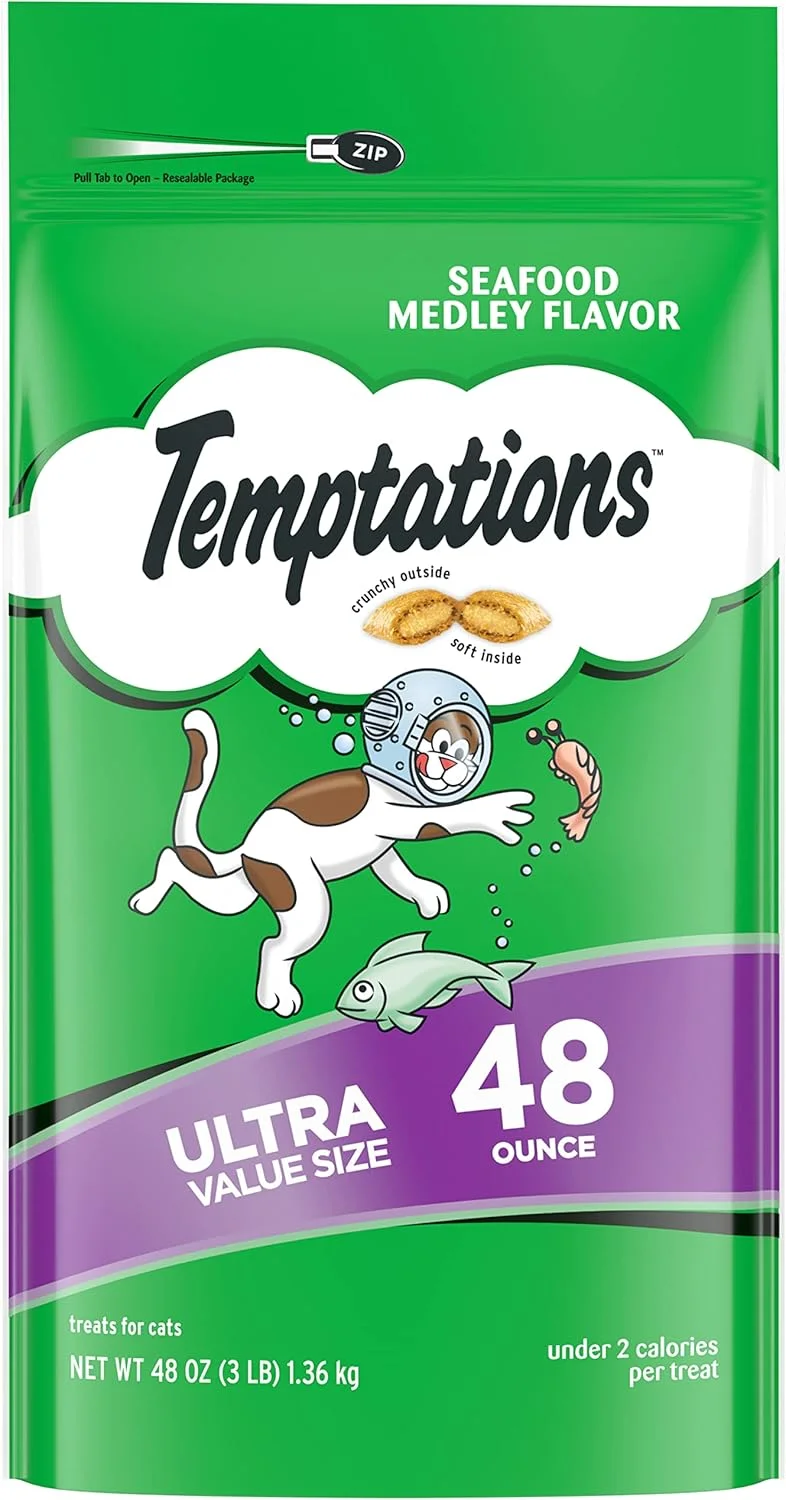Temptations Seafood Medley Cat Treats - Rank 6 in Best Cat Treat of 2025