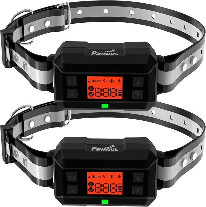 Pawious GPS Wireless Dog Fence - 2 Dog Set - Rank 6 in Best Gps Dog Fence of 2025