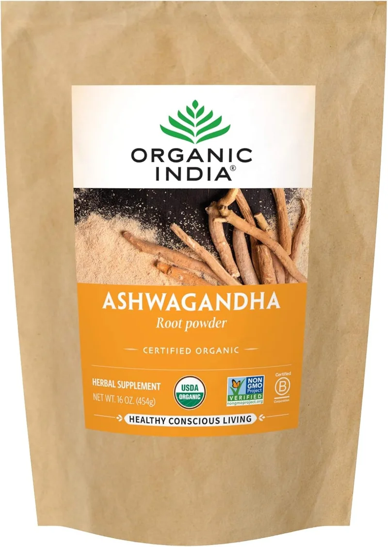 Organic India Ashwagandha Powder - Rank 5 in Best Ashwagandha of 2025