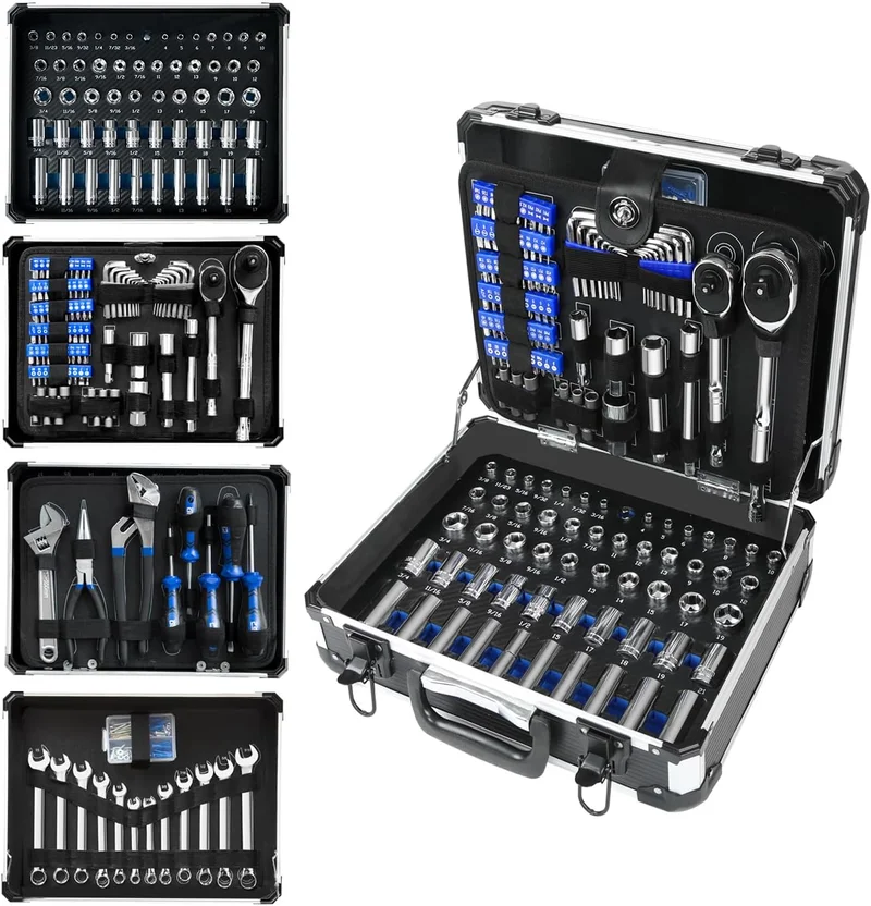 Prostormer 240-Piece Mechanic Tool Set - Rank 6 in Best Mechanics Tool Set of 2025