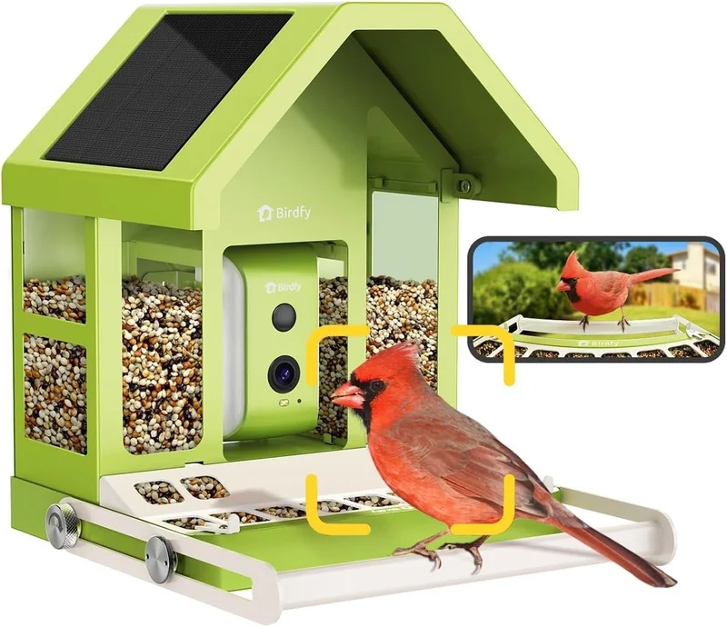Birdfy Smart Bird Feeder with Camera - Rank 4 in Best Samrt Bird Feeder of 2025