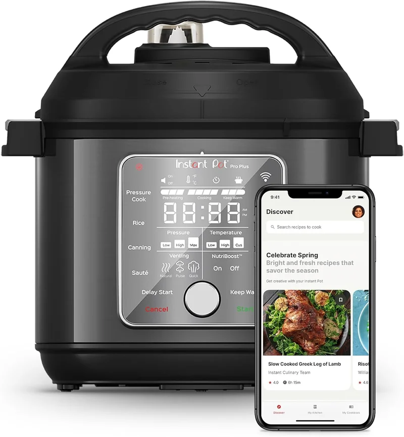 Instant Pot Pro Plus 10-in-1 Smart Cooker - Rank 4 in Best Instant Pot of 2025