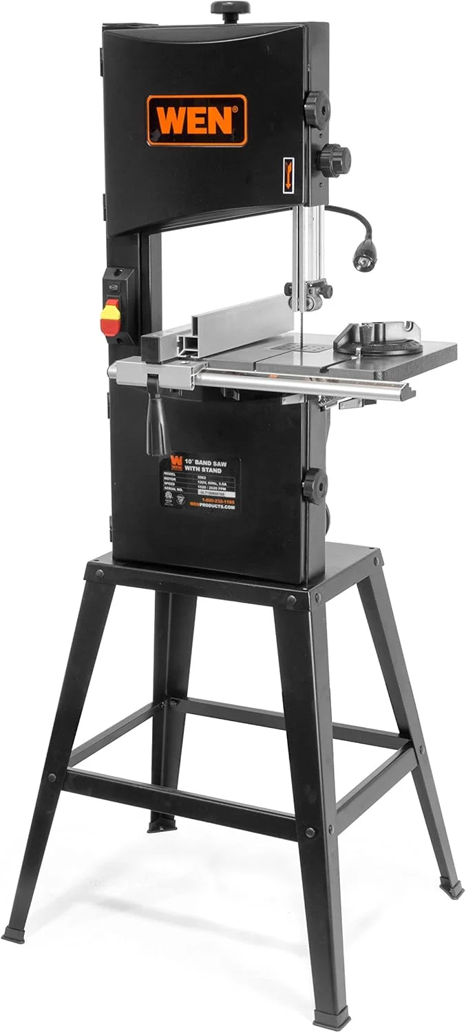 WEN 10-Inch Two-Speed Band Saw with Stand - Rank 3 in Best Band Saw of 2025