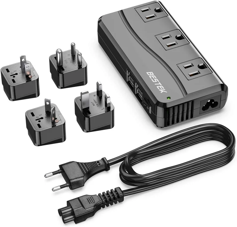 BESTEK Travel Adapter and Voltage Converter - Rank 3 in Best Voltage Converter of 2025