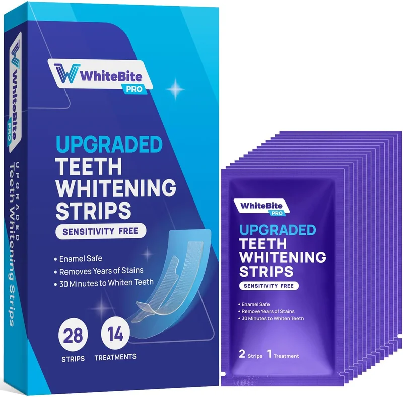 Whitebite Pro Teeth Whitening Strips - Rank 6 in Best Luminex White Strips of 2025