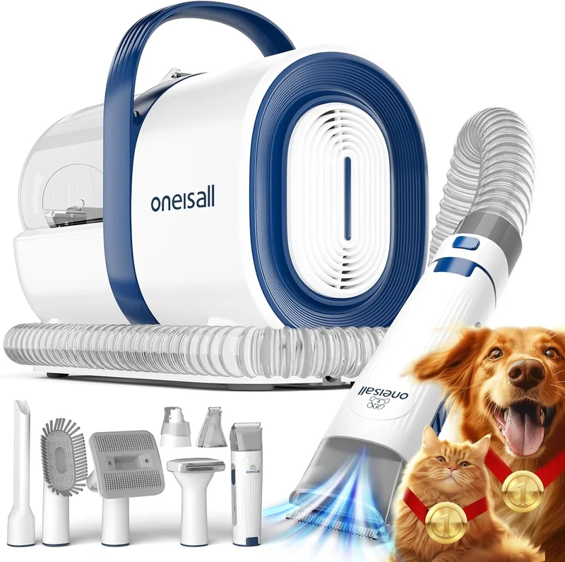 oneisall Dog Hair Vacuum & Grooming Kit - Rank 10 in Best Dog Dryer of 2025