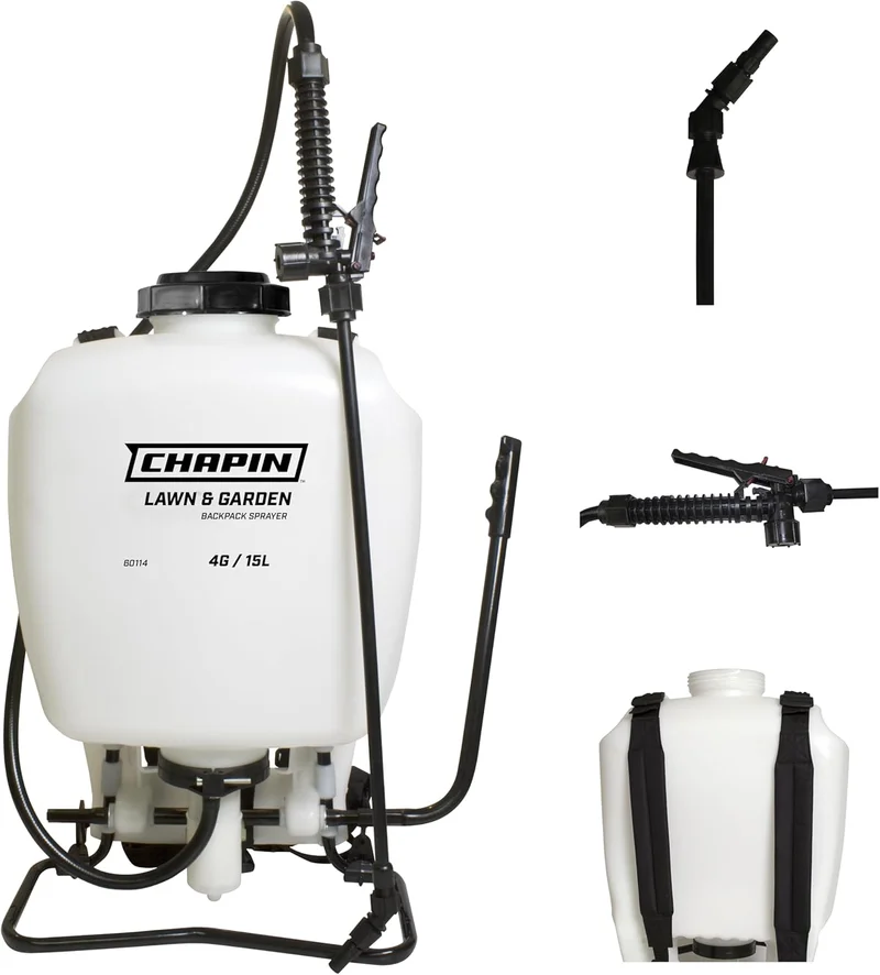 Chapin International 60114 4-Gallon Backpack Sprayer - Rank 10 in Best Backpack Sprayer of 2025