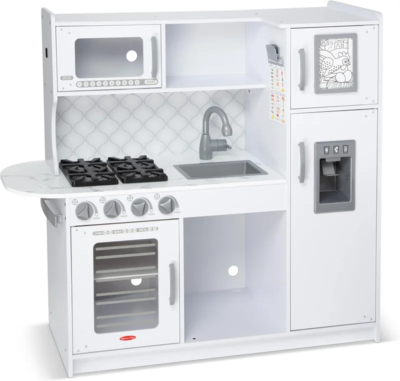 Melissa & Doug Wooden Chef's Kitchen - Rank 9 in Best Play Kitchen of 2025
