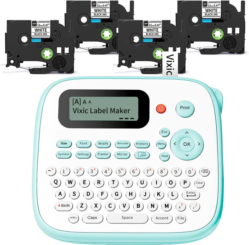 Vixic D210S Label Maker with Tapes - Rank 9 in Best Label Maker Machine of 2025