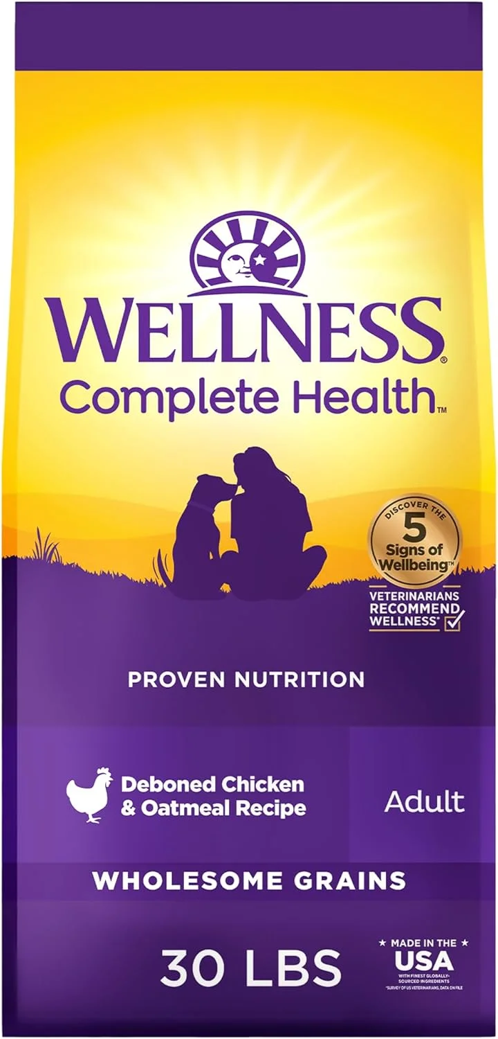Wellness Complete Health Chicken & Oatmeal Dog Food - Rank 6 in Best Dog Food of 2025
