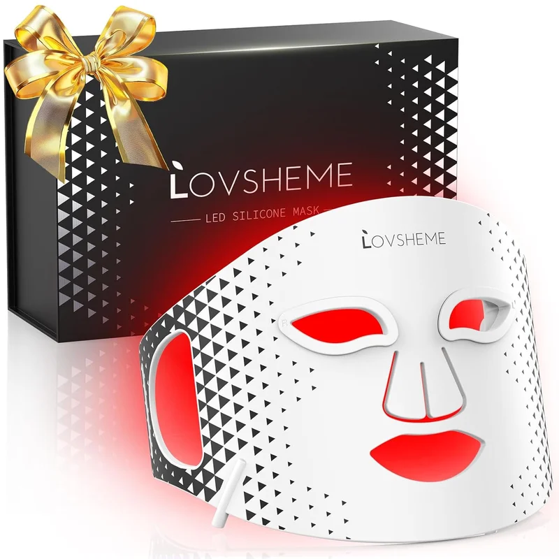 Lovsheme Advanced LED Face Mask Therapy - Rank 4 in Best Red Light Therapy For Acne of 2025