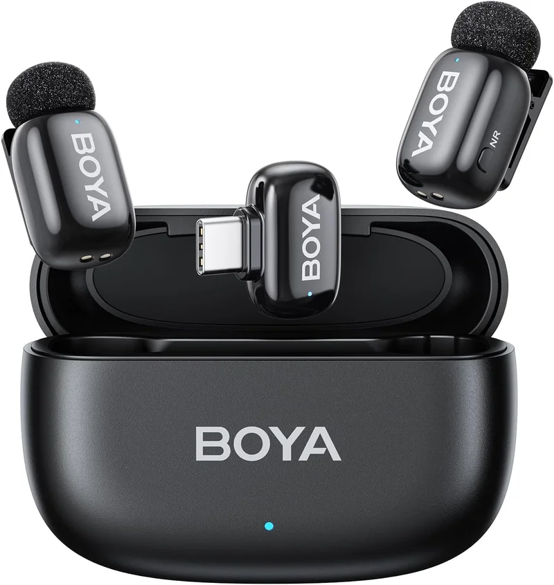 BOYA Mini Wireless Lavalier Microphone for USB-C Devices - Rank 9 in Best Pc Microphone of 2025