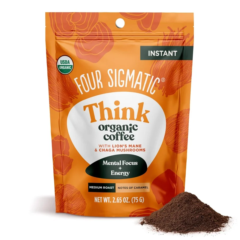 Four Sigmatic Organic Mushroom Coffee Mix - Rank 9 in Best Mushroom Coffee of 2025