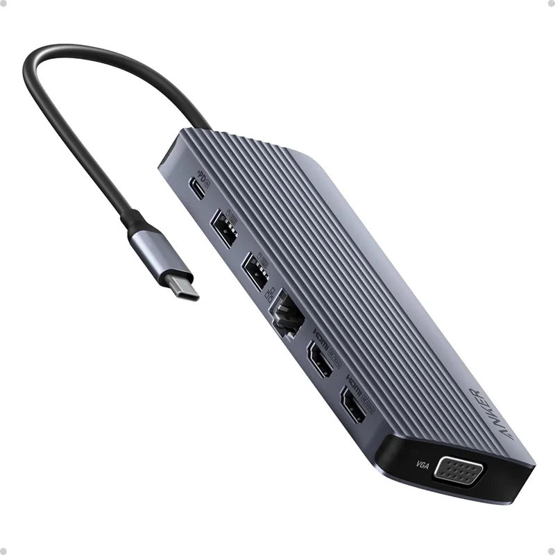 Anker 14-in-1 USB-C Docking Station - Rank 5 in Best Usb Hub of 2025