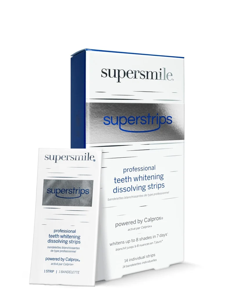 Supersmile Dissolving Professional Teeth Whitening Strips - Rank 8 in Best Whiteningstrips of 2025