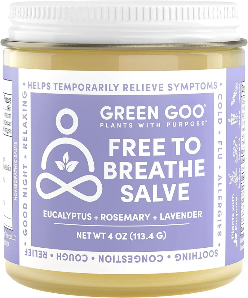 Green Goo Free To Breathe Decongestant Cream - Rank 6 in Best Chest Rub of 2025