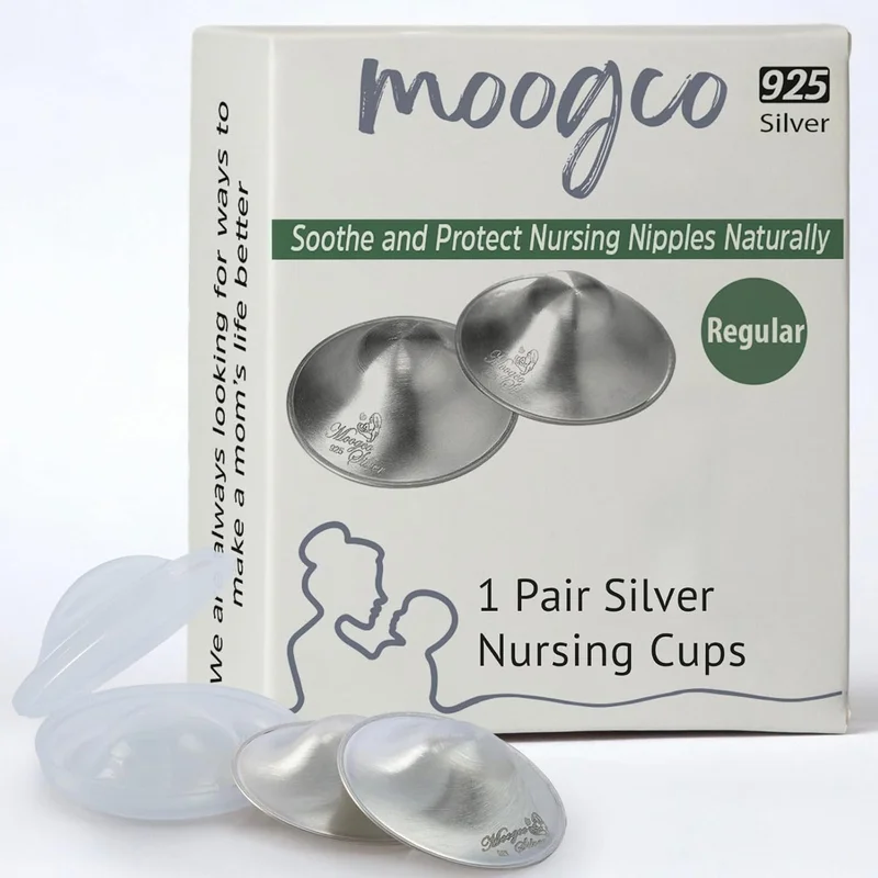 Moogco Silver Nursing Cups Nipple Shields - Rank 2 in Best Nipple Shield of 2025
