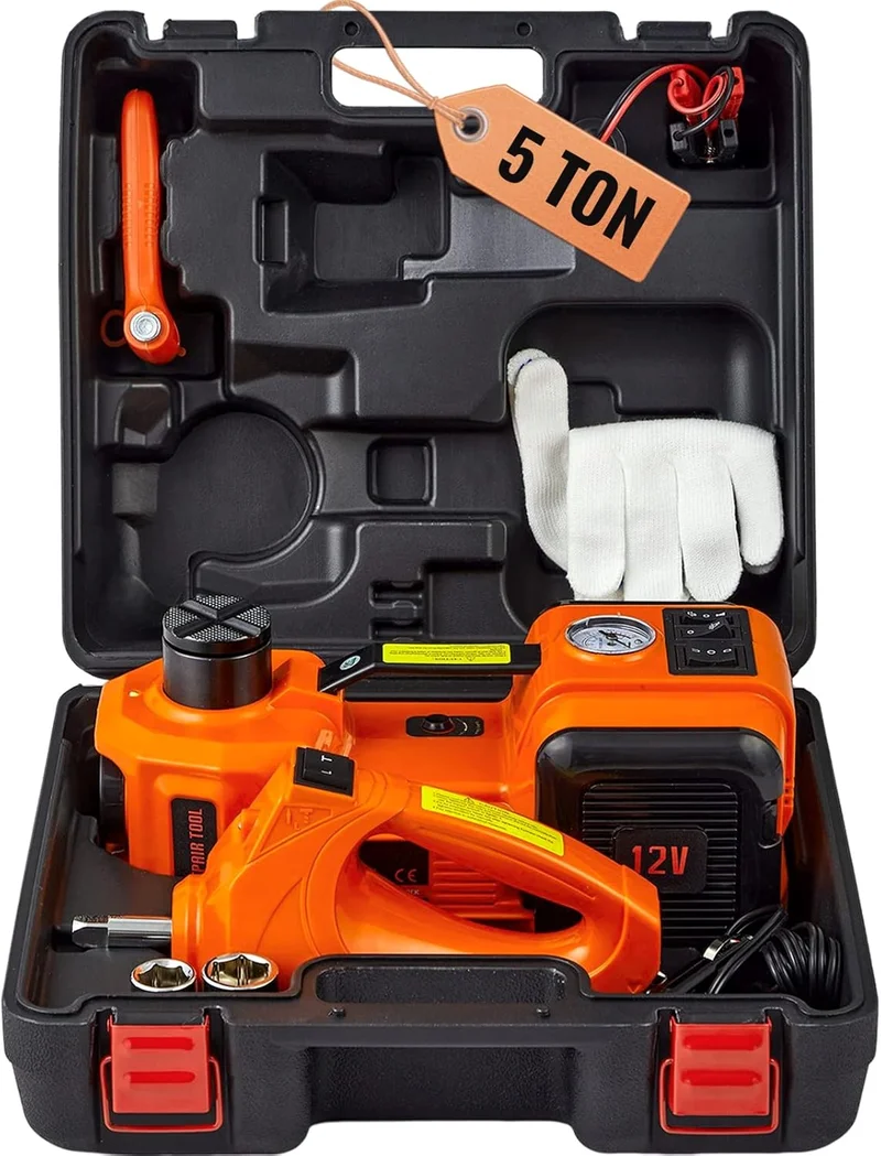 VEVOR Electric Hydraulic Car Jack 5 Ton - Rank 2 in Best Electric Car Jack of 2025