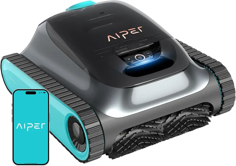 Aiper Scuba S1 Robotic Pool Cleaner - Rank 7 in Best Pool Cleaners of 2025