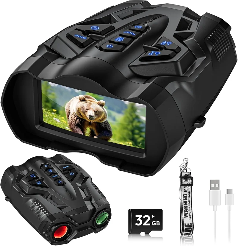 Wishbety 4K Night Vision Binoculars - Rank 9 in Best Night Vision Binoculars of 2025