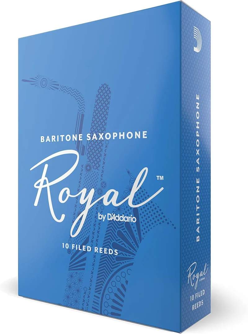 D'Addario Royal Baritone Saxophone Reeds, Strength 3.0 - Rank 4 in Best Bari Sax of 2025