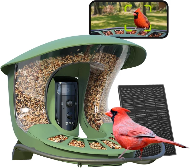 Birdfy 2 Smart Bird Feeder with Camera - Rank 2 in Best Samrt Bird Feeder of 2025