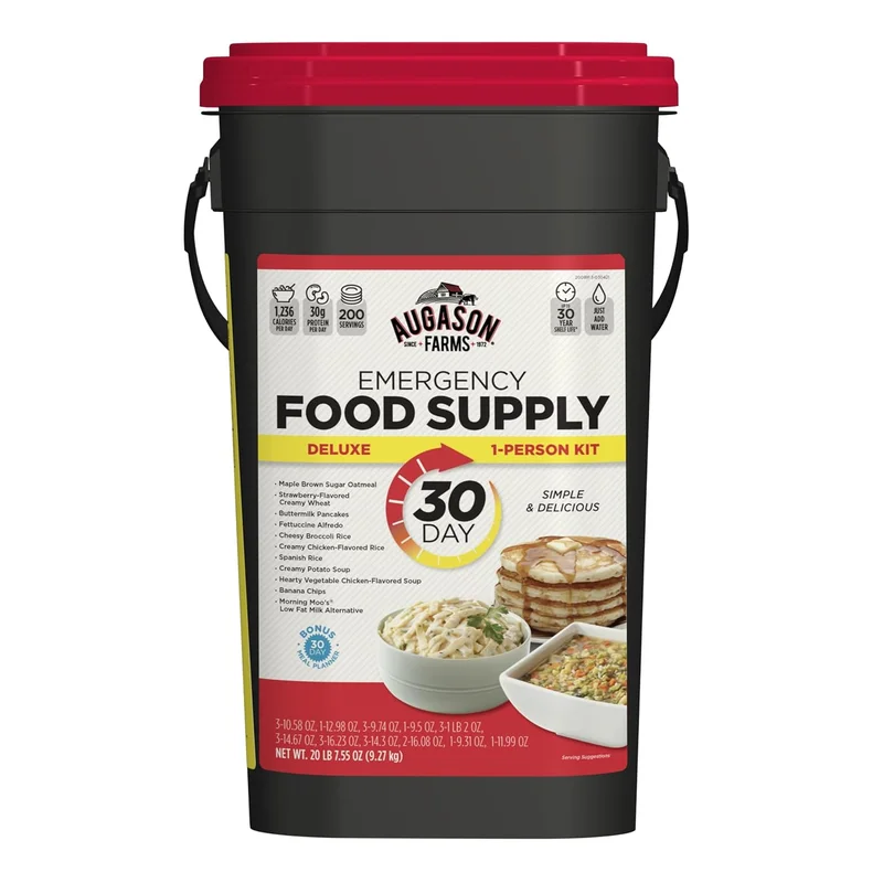 Augason Farms 30-Day Emergency Food Supply Kit - Rank 5 in Best Emergency Food Supplier of 2025