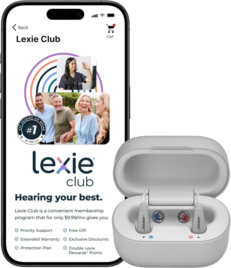 Lexie B2 Plus Hearing Aids by Bose - Rank 7 in Best Bose Hearing Aids of 2025