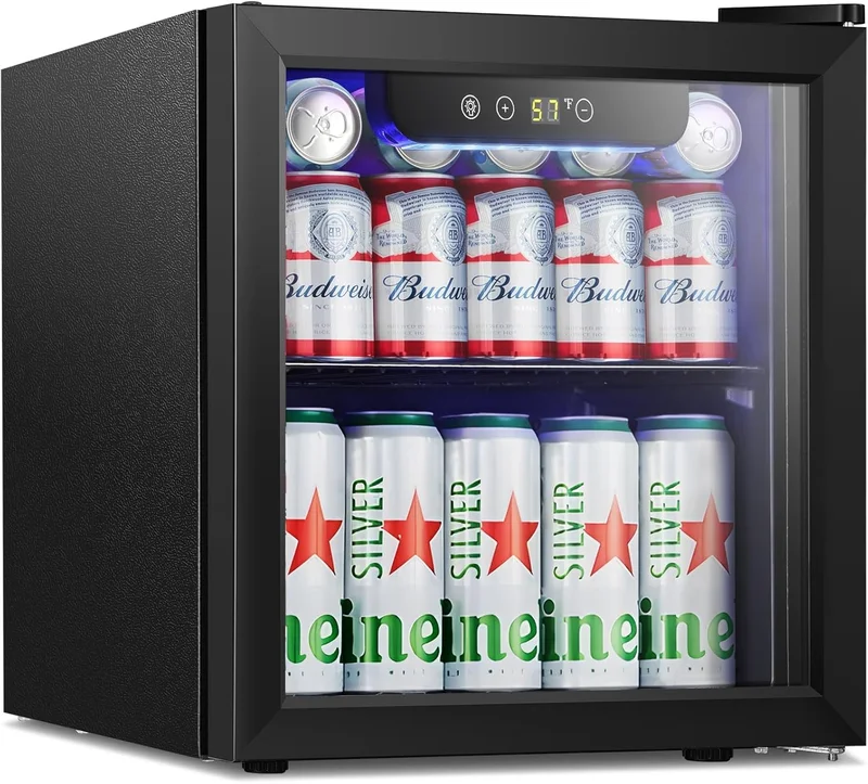 Antarctic Star Mini Fridge Cooler 1.3 cu.ft. - Rank 9 in Best Small Refrigerator of 2025
