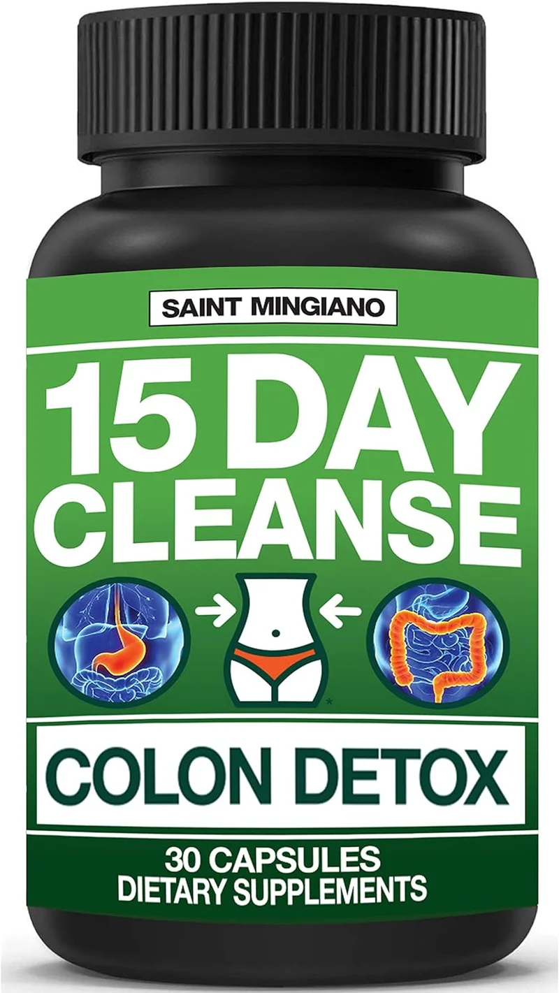 Saint Mingiano 15 Day Cleanse Detox Pills - Rank 9 in Best Colon Cleanse of 2025