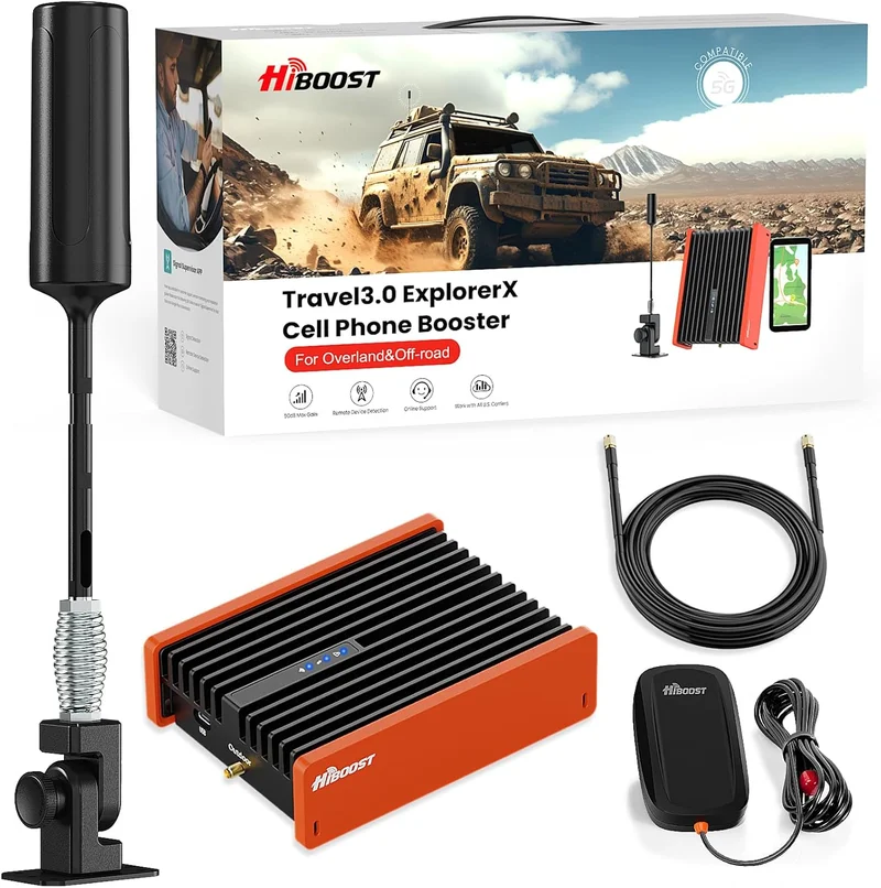 HiBoost Vehicle Signal Booster - Rank 5 in Best Signal Boosters of 2025