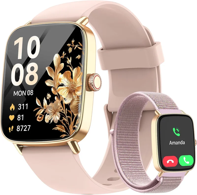 AEAC Women's Smartwatch 1.85" HD Fitness Tracker - Rank 3 in Best Apple Watch Se of 2025