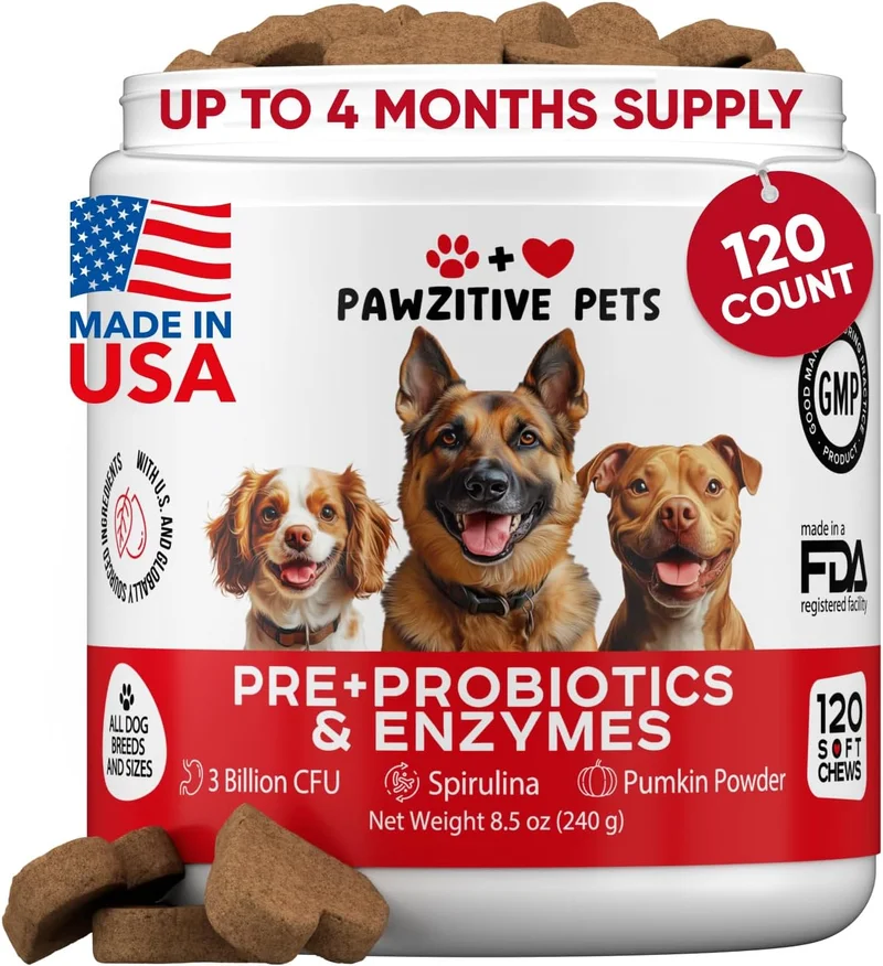 Best Probiotics For Dogs of 2025 - Top rated Pets products