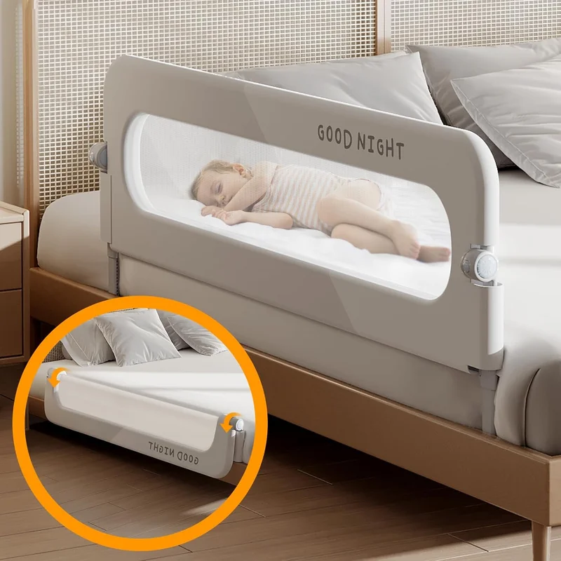 Strenkitech Foldable Toddler Bed Rails - Rank 10 in Best Bed Rail For Toddlers of 2025
