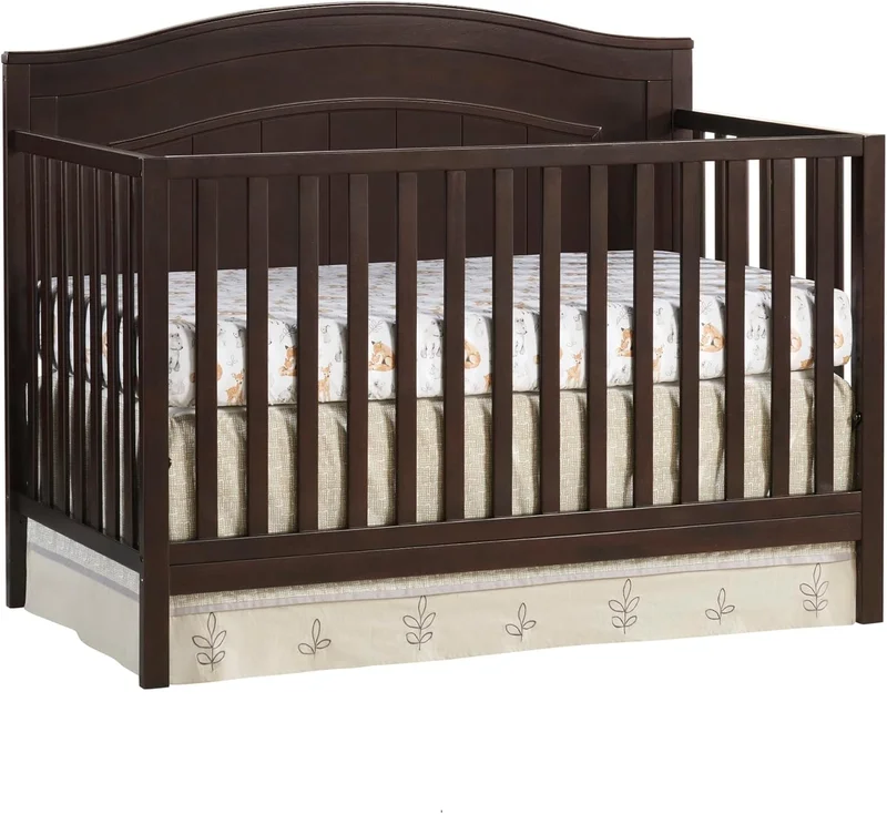 Oxford Baby North Bay Convertible Crib - Rank 9 in Best Infant Crib of 2025