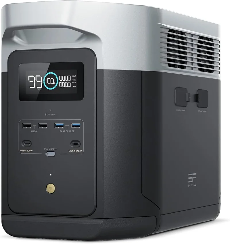 EF ECOFLOW DELTA 2 Max Portable Power Station - Rank 7 in Best Home Power Backup of 2025