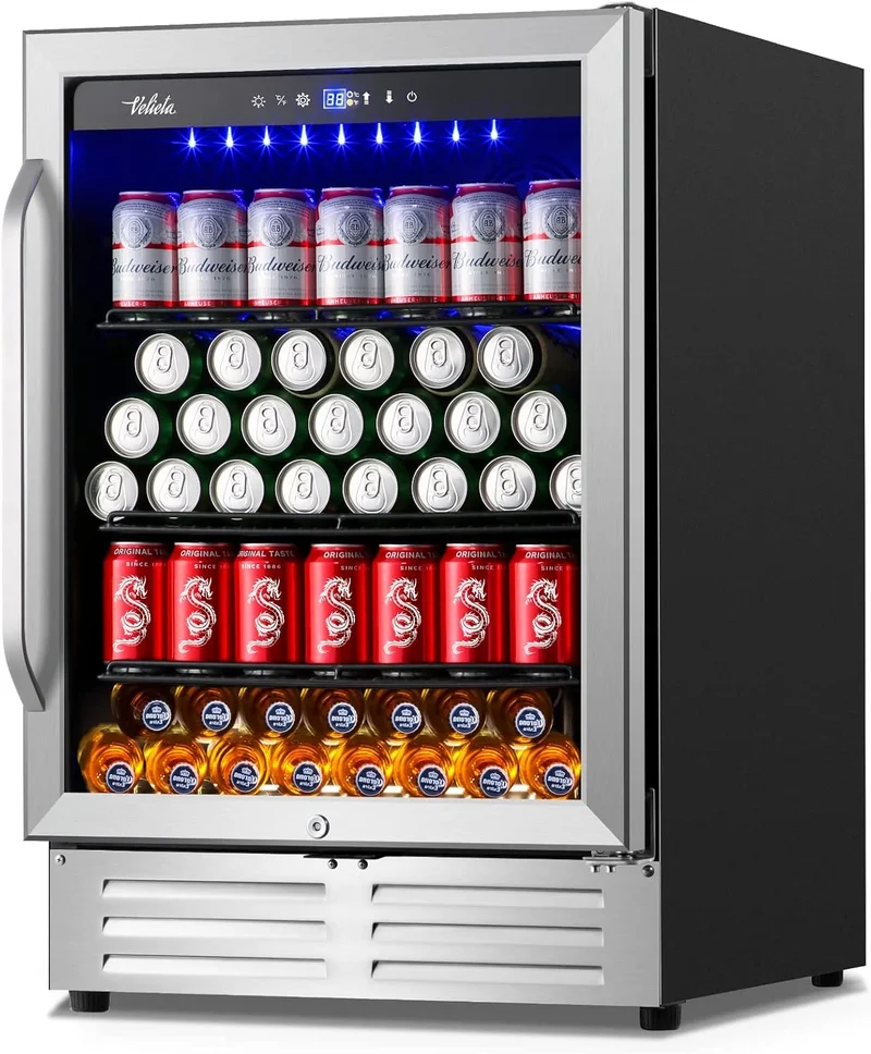 Velieta 24" Beverage Refrigerator Cooler - Rank 8 in Best Beer Refrigerator of 2025