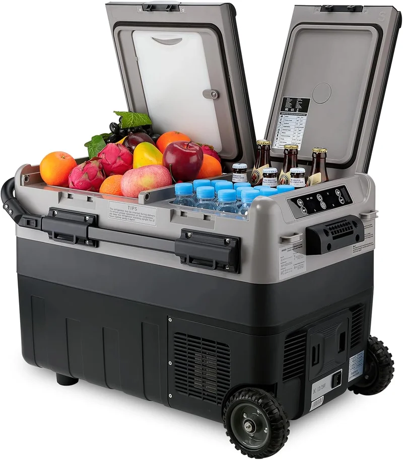 Kohree Dual Zone 42 Quart Portable Refrigerator - Rank 7 in Best Car Refrigerator of 2025