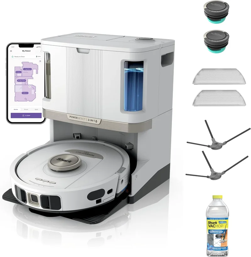 Shark AV2800ZE Robot Vacuum & Mop Combo - Rank 1 in Best Vacuum Mops of 2025