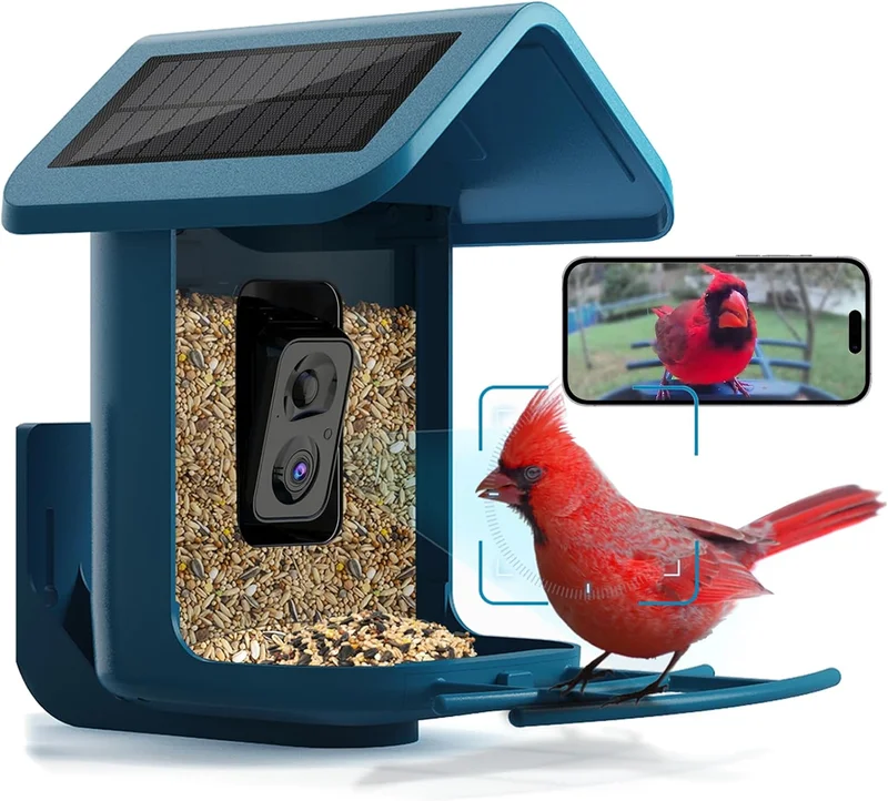 Onlyfly Smart Solar Bird Feeder Camera - Rank 9 in Best Bird Camera of 2025