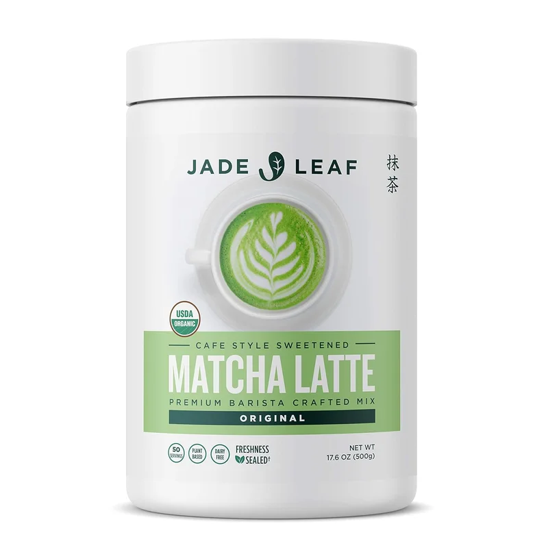 Jade Leaf Matcha Sweetened Matcha Latte Powder - Rank 2 in Best Matcha of 2025