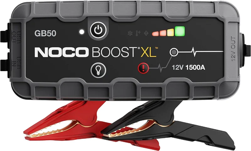 NOCO Boost XL GB50 Jump Starter - Rank 8 in Car Battery Starters