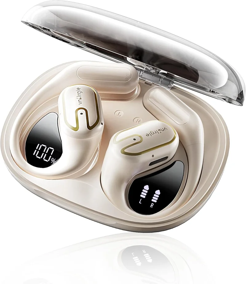 Open Ear Wireless Headphones with LED Display - Rank 4 in Best Open Ear Headphones of 2025