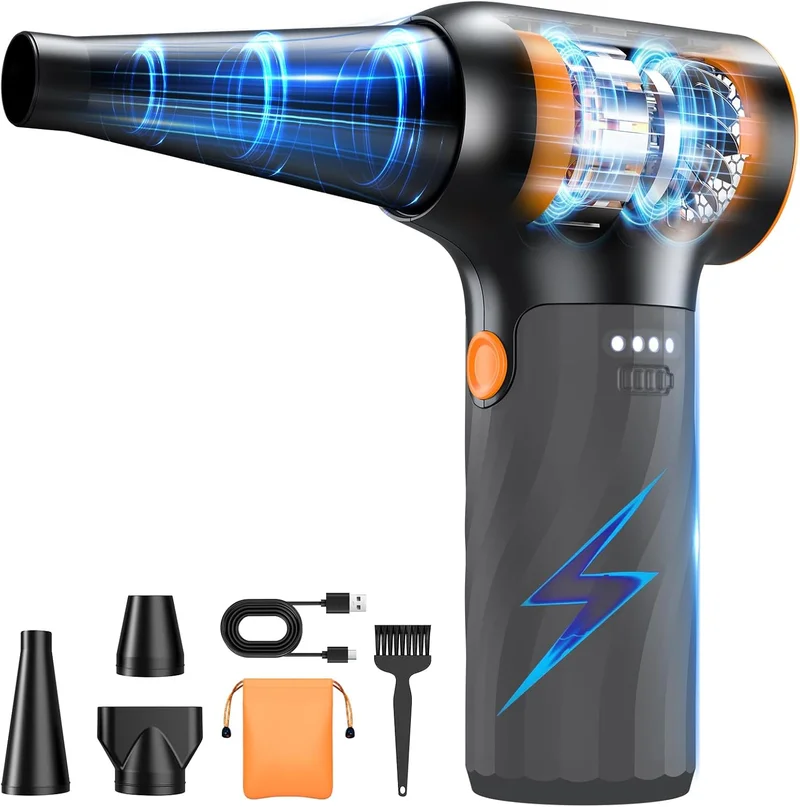 VASSON Electric Air Duster 260000RPM Cordless Blower - Rank 9 in Compressed Air Dusters of 2025