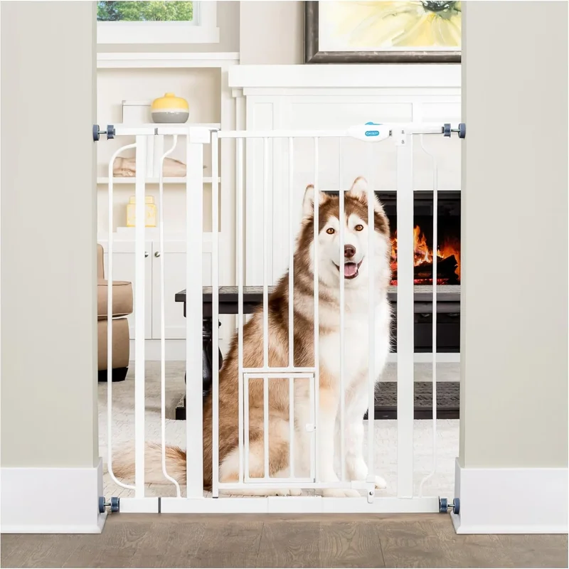 Carlson Extra Tall Pet Gate with Small Door - Rank 6 in Best Doggie Gate of 2025