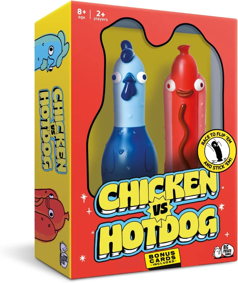 Chicken vs Hotdog: The Ultimate Chaotic Party Game - Rank 3 in Best New Board Games of 2025