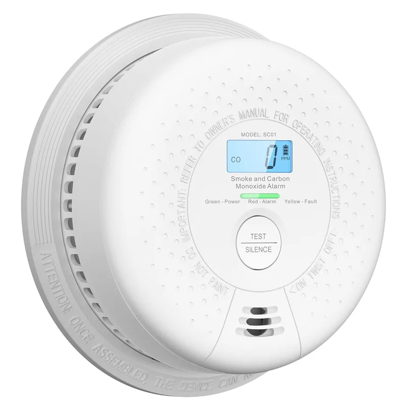 X-Sense SC01 Smoke and CO Detector Combo - Rank 8 in Best Carbon Monoxide Detector of 2025