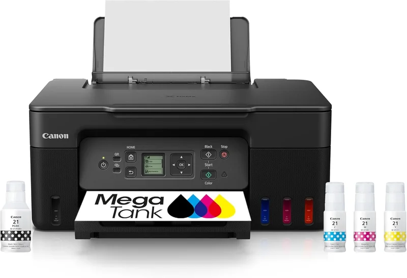 Canon MegaTank G3270 Wireless All-in-One Printer - Rank 10 in Best Picture Printer of 2025