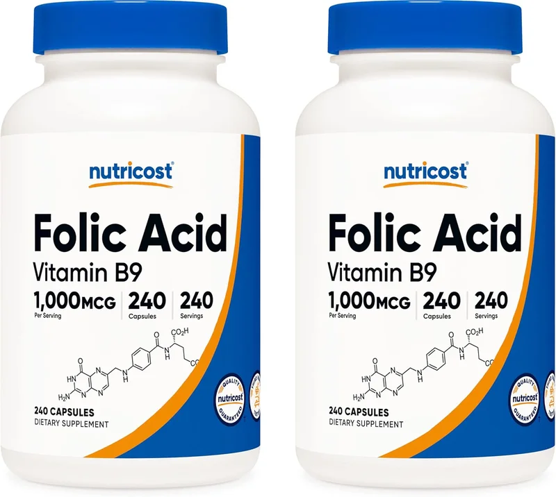 Best Folic Acid Supplement of 2025 - Top rated Health Household products