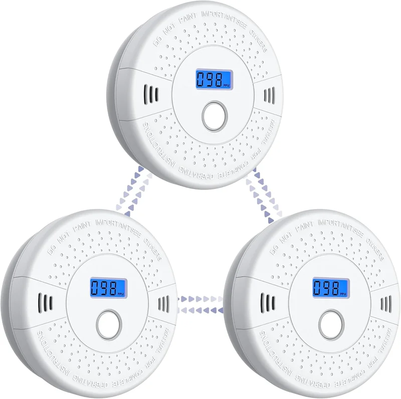 Linsoal Wireless Smoke and CO Detector Combo - Rank 8 in Best Wireless Smoke Detector of 2025